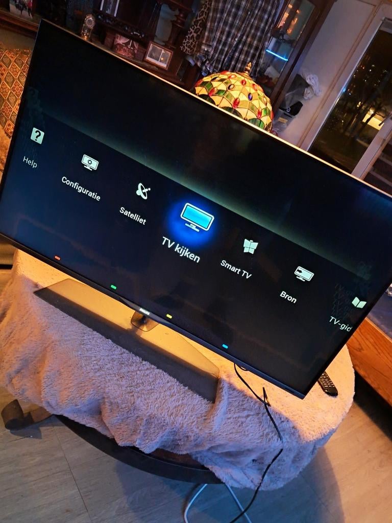 Mooie topwerkende Tv Philips 43 inch smart, Ophalen, Philips, LED, 50 Hz
