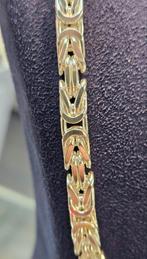 Massiefe Koningsketting zilver 65cm, Ophalen of Verzenden, Nieuw, Zilver, Zilver