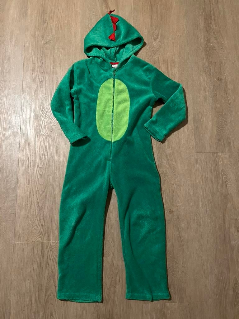Efteling onesie jongen draak maat 128 /134 zgan, Ophalen of Verzenden, Zo goed als nieuw, Jongen, Nacht- of Onderkleding