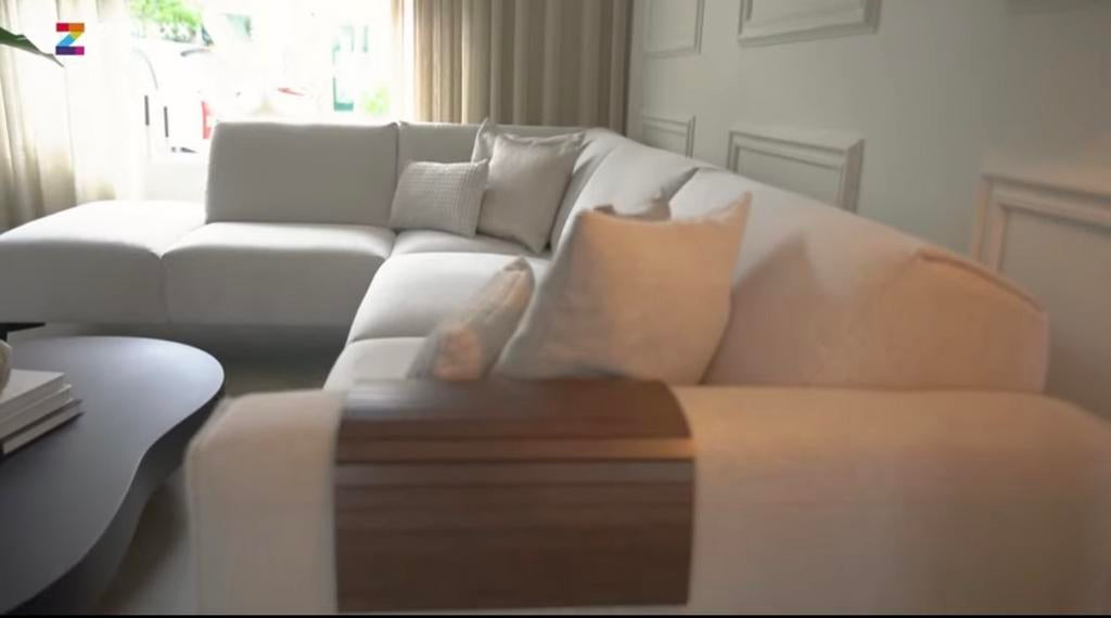 Moderne Hoekbank - Comfortabel en Stijlvol, Ophalen, 250 tot 300 cm, Hoekbank, Zo goed als nieuw