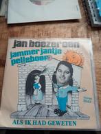 Jan boezeroen - jammer Jantje pelleboer, Ophalen of Verzenden, Zo goed als nieuw, Overige formaten, Levenslied of Smartlap