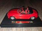 Bburago compaq BMW Z3 Roadster - Rode Miniatuurauto, Ophalen of Verzenden, Zo goed als nieuw, Auto, Bburago