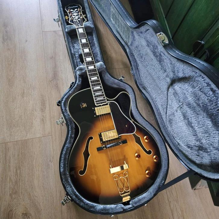 Epiphone Joe Pass, Muziek en Instrumenten, Snaarinstrumenten | Gitaren | Elektrisch, Zo goed als nieuw, Hollow body, Epiphone