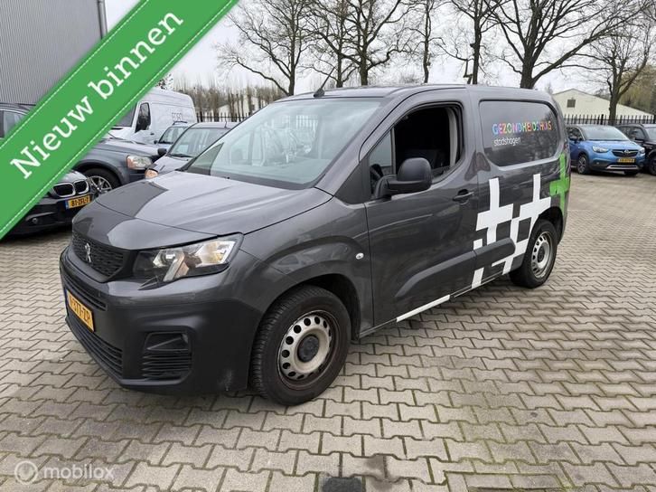 Peugeot Partner bestel 1.6 BlueHDI Asphalt camera, Auto's, Bestelauto's, Bedrijf, Te koop, ABS, Achteruitrijcamera, Airconditioning