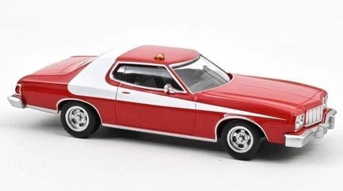 Ford Gran Torino - 1975 - Starsky and Hutch Jet-car 1/43, Hobby en Vrije tijd, Modelauto's | 1:43, Nieuw, Auto, Norev, Ophalen of Verzenden