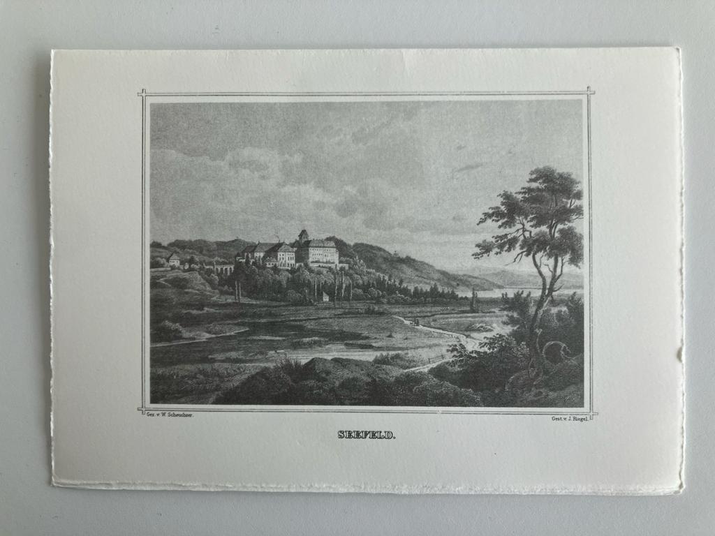 Kerstwens Hans-Caspar en Elisabeth zu Toerring Jettenbach, Ophalen of Verzenden, Kaart, Foto of Prent