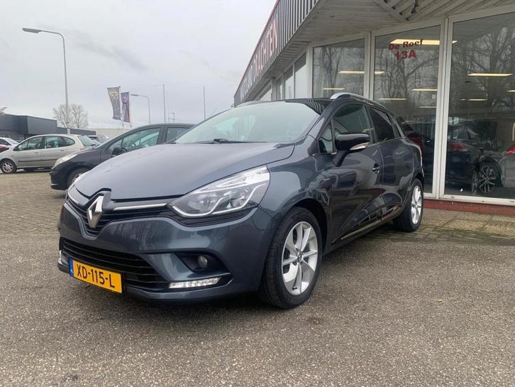 Renault Clio Estate 0.9 TCe Limited (bj 2018), Auto's, Renault, Bedrijf, Te koop, Clio, ABS, Airbags, Airconditioning, Alarm, Bluetooth