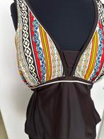 Badpak maat 44 in goede staat - Ophalen Ommoord Rotterdam, Kleding | Dames, Badmode en Zwemkleding, Ophalen, Gedragen, Bruin, Badpak