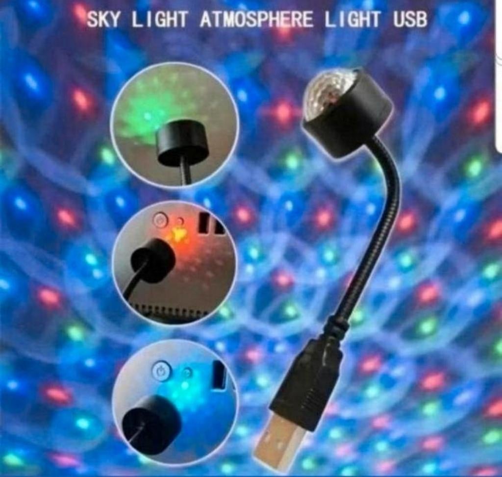 Autodak Sterrenhemel USB lampje €9,95, Ophalen of Verzenden, Nieuw