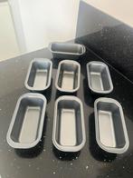 Broodvorm Mini rechthoekig  - cakevorm 7 stuks, Ophalen of Verzenden, Zo goed als nieuw