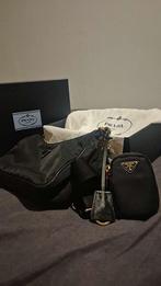 Prada Re-Edition 2005 nylon tas (Ruilen mag), Ophalen of Verzenden, Gebruikt, Zwart, Schoudertasje