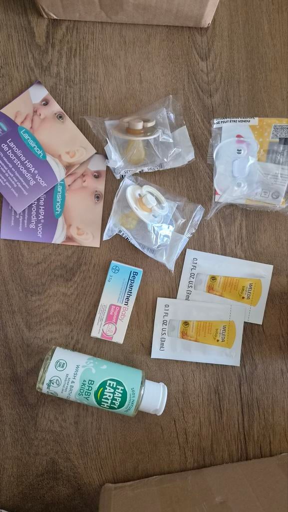 Baby speentjes en proefmonsters, Ophalen of Verzenden, Nieuw, Overige typen