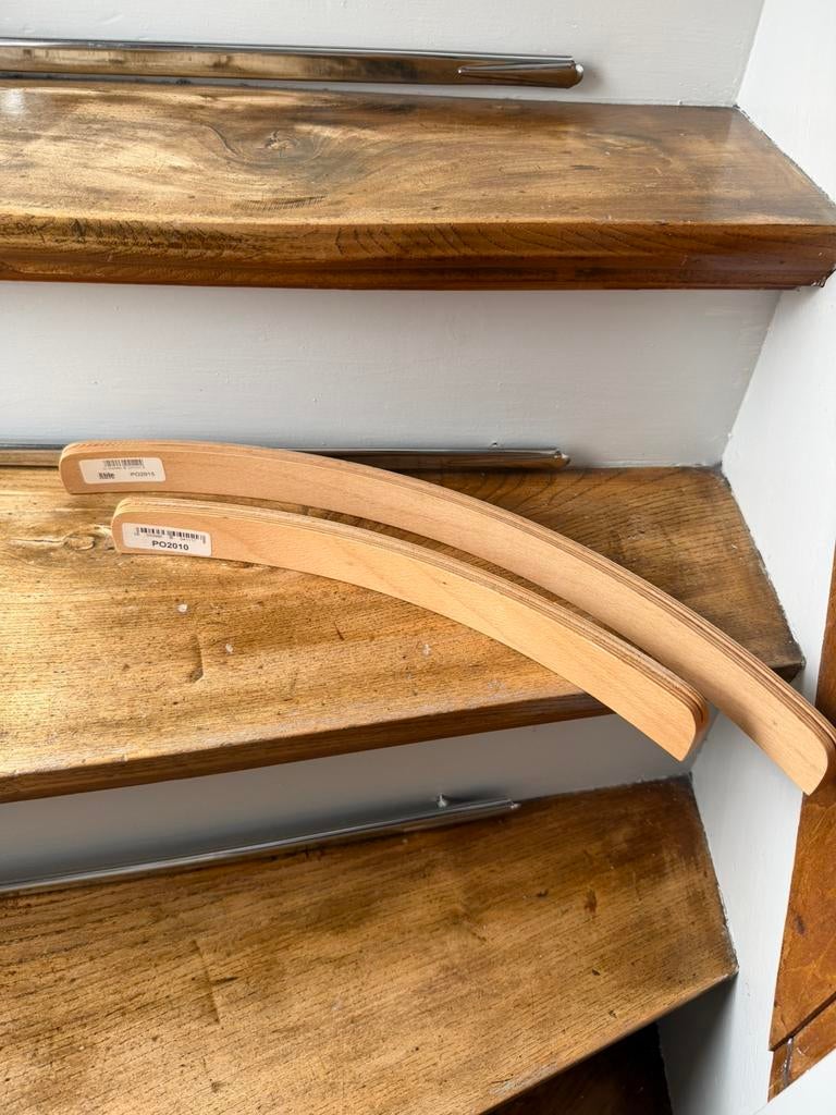 2x Houten kaarthouder (35 en 50 cm), Ophalen of Verzenden, Zo goed als nieuw