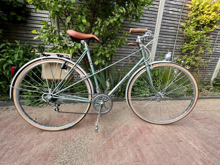 Gitane vintage damesfiets, Fietsen en Brommers, Fietsen | Dames | Damesfietsen, Gebruikt, Overige merken, Versnellingen, 56 cm of meer