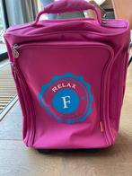 Roze koffer voor kinderen, Gebruikt, Hard kunststof, Minder dan 50 cm, Ophalen of Verzenden