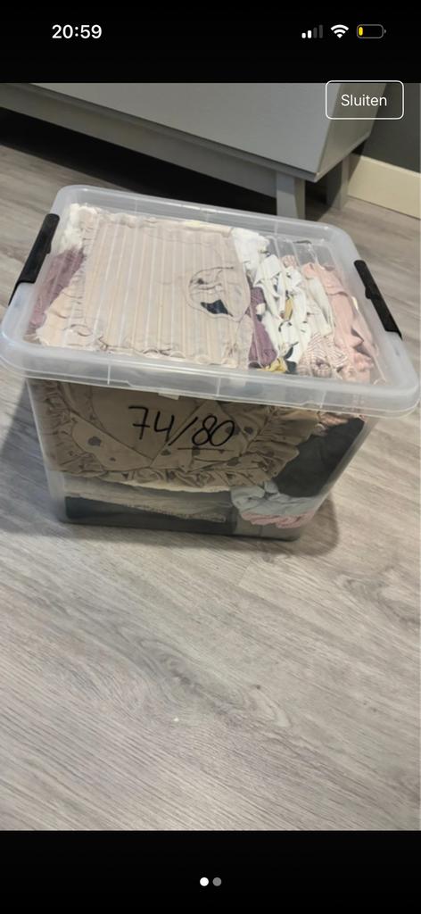 Baby kleding, Ophalen of Verzenden, Gebruikt, Overige maten