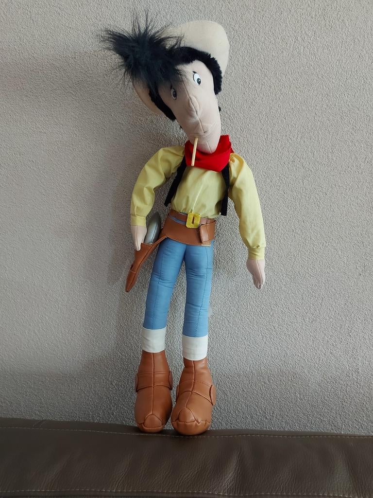 Vintage Lucky Luke pop, Ophalen of Verzenden, Overige figuren, Zo goed als nieuw, Beeldje of Figuurtje