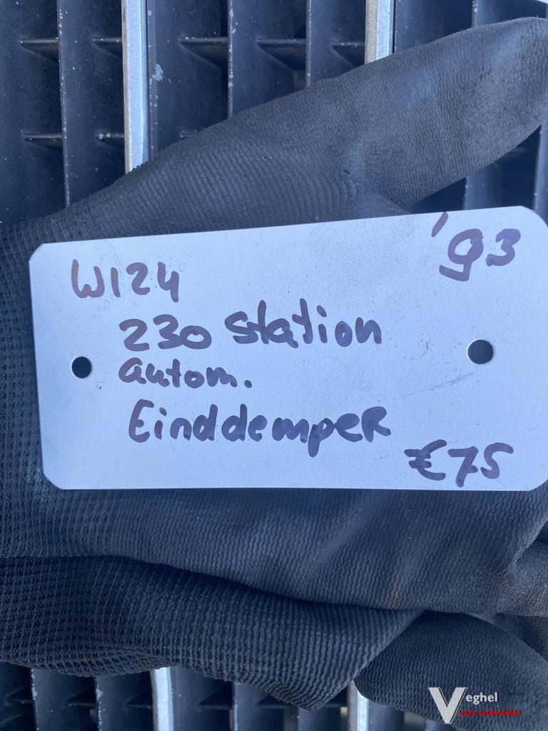 Mercedes W124 Station automaat 1993 Einddemper, Ophalen, Gebruikt, -, -