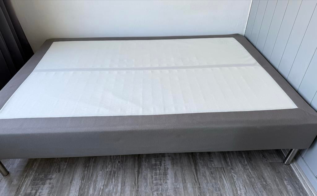 Ikea boxspring  140x200, Huis en Inrichting, Slaapkamer | Boxsprings, Ophalen, Tweepersoons, 140 cm, Zo goed als nieuw