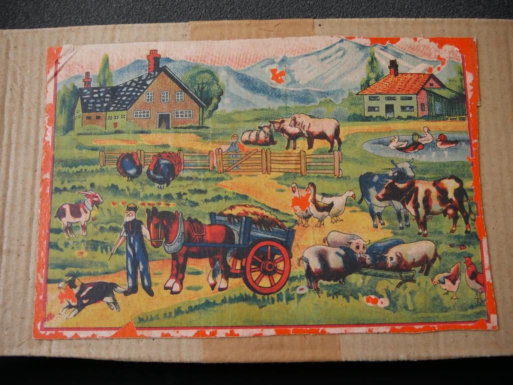 oud speelgoed, Ophalen, Gebruikt