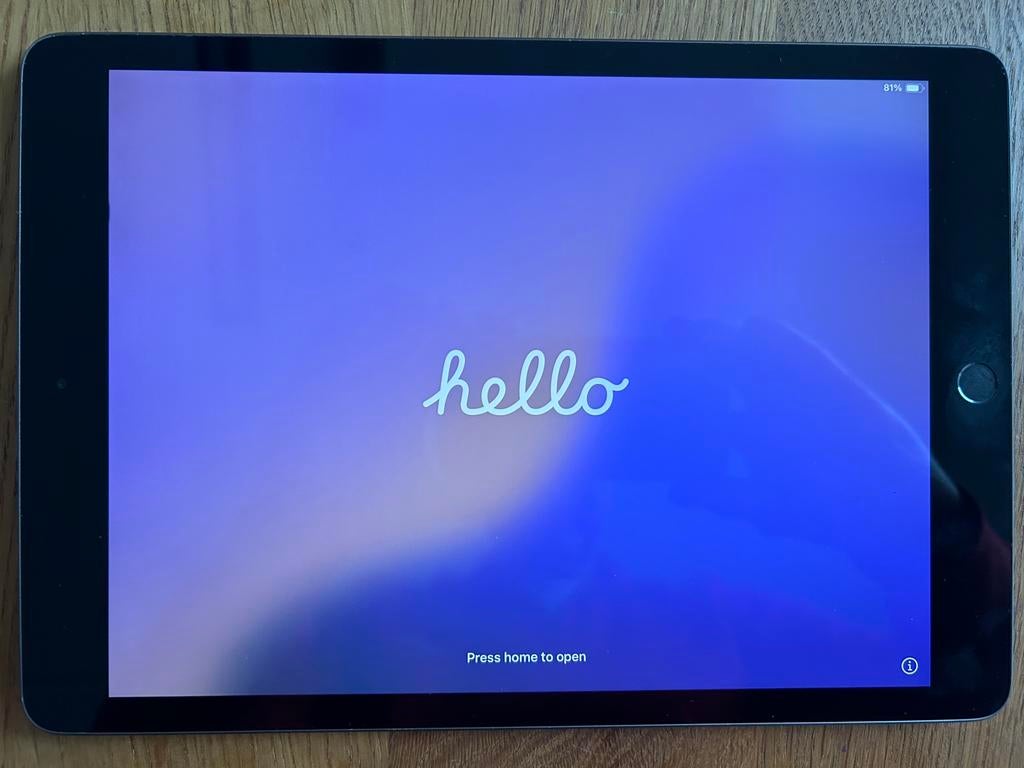Apple iPad 7e generatie space gray, Computers en Software, Apple iPads, Gebruikt, 32 GB, Apple iPad, Grijs