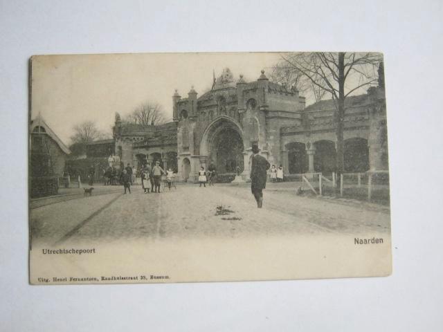 Ansichtkaarten Nederland, TC 3-86 Naarden, Utrechtschepoort, Verzamelen, Ansichtkaarten | Nederland, Ongelopen, Noord-Holland