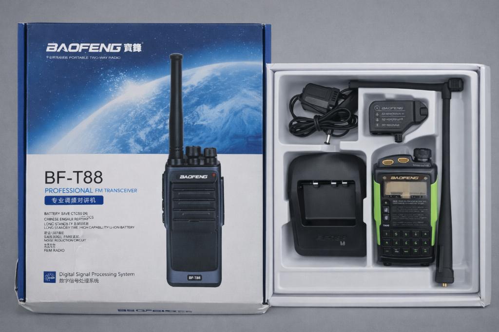 6 stuks FM Transceivers porto, Telecommunicatie, Portofoons en Walkie-talkies, Ophalen of Verzenden, Nieuw, 15 km of meer, Portofoon of Walkie-talkie
