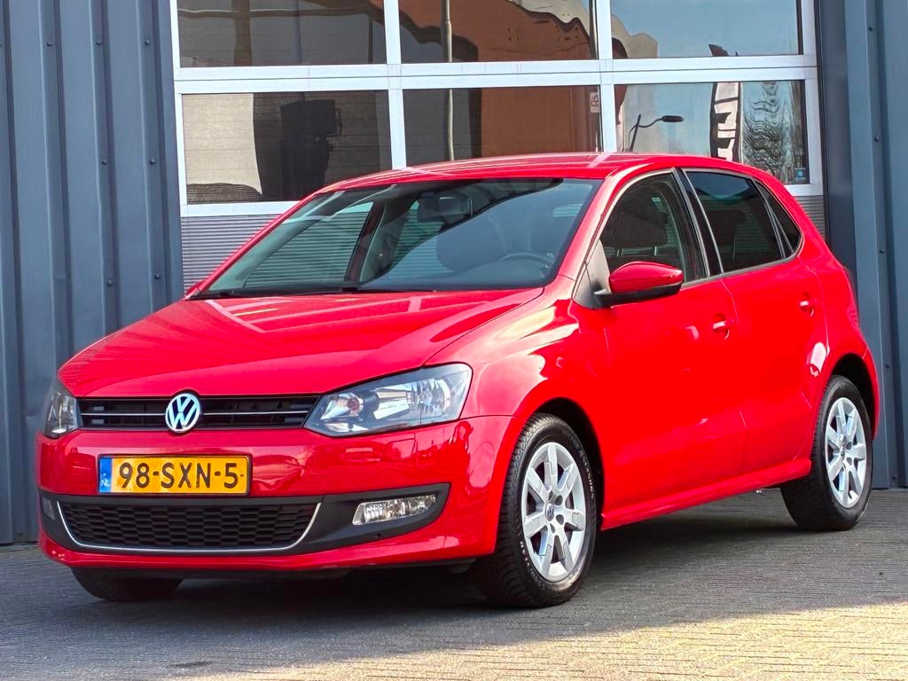 Volkswagen Polo 1.2 TSI Comfortline Airconditioning, Leder,, Voorwielaandrijving, Euro 5, 4 cilinders, Origineel Nederlands