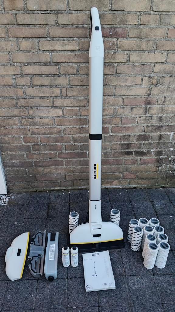 Kärcher EMW2 Cordless Vloerreiniger Dweil + veel Accessoires, Ophalen