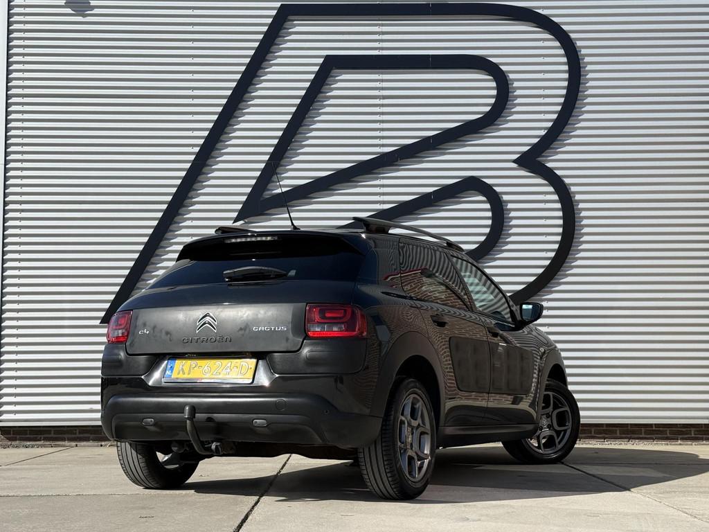 Citroen C4 Cactus 1.2 PureTech Shine Navi|Camera|Clima|Trekh, Auto's, Stof, 82 pk, Origineel Nederlands, Bedrijf