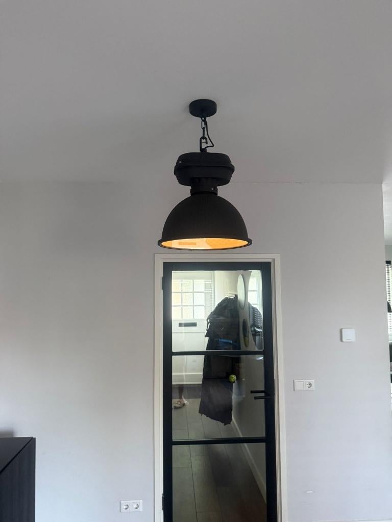 Hanglampen Nxt 54 Goossens Wonen - 2 stuks, Huis en Inrichting, Lampen | Hanglampen, Ophalen, Gebruikt, Glas, Minder dan 50 cm