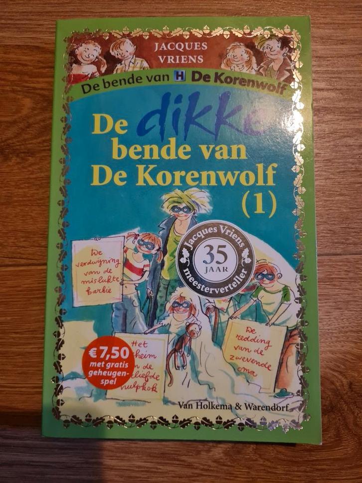 Jacques Vriens - Dikke bende van De Korenwolf, Boeken, Kinderboeken | Jeugd | onder 10 jaar, Zo goed als nieuw, Fictie algemeen