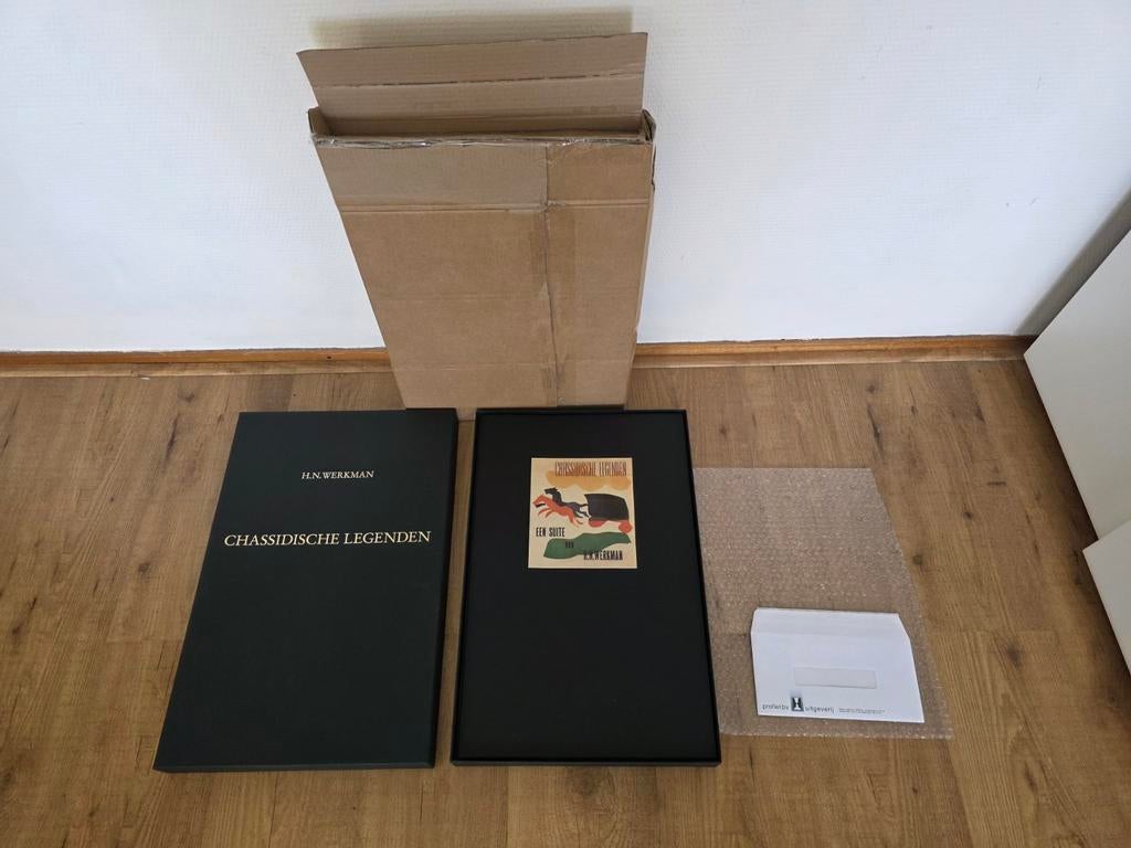 H.N. Werkman Chassidische legenden, Antiek en Kunst, Ophalen of Verzenden