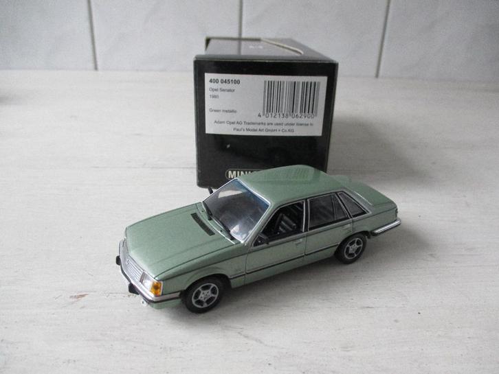 Minichamps Opel Senator 1980, Hobby en Vrije tijd, Modelauto's | 1:43, Nieuw, Auto, MiniChamps, Ophalen