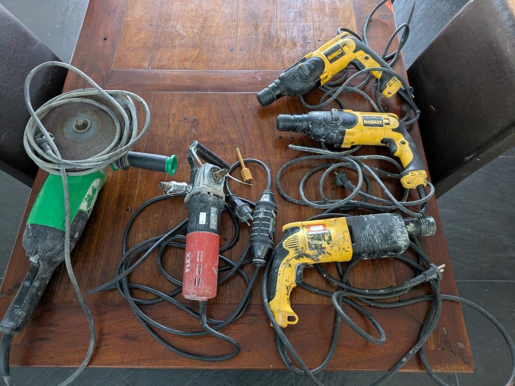 Partij gereedschap slijptol boormachine polijstmachine, Doe-het-zelf en Verbouw, Gereedschap | Boormachines, Ophalen of Verzenden