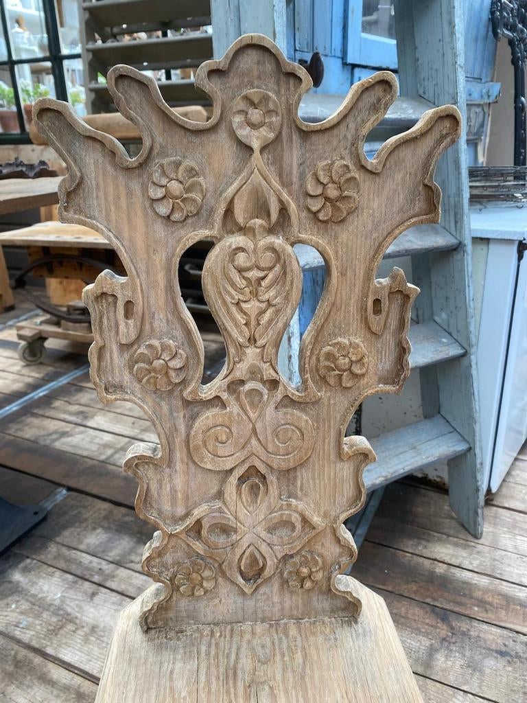 Sierlijk Frans stoeltje plantentafeltje, Antiek en Kunst, Antiek | Meubels | Stoelen en Banken, Ophalen
