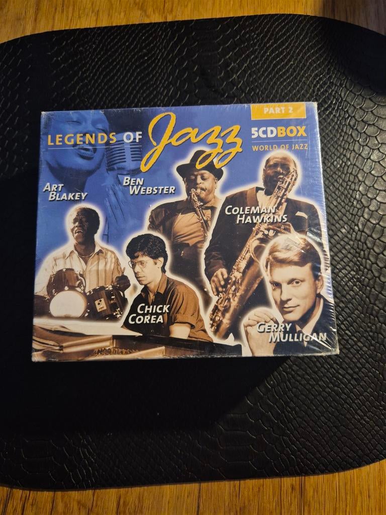 Legends of jazz, Ophalen of Verzenden, 1980 tot heden, Nieuw in verpakking, Jazz