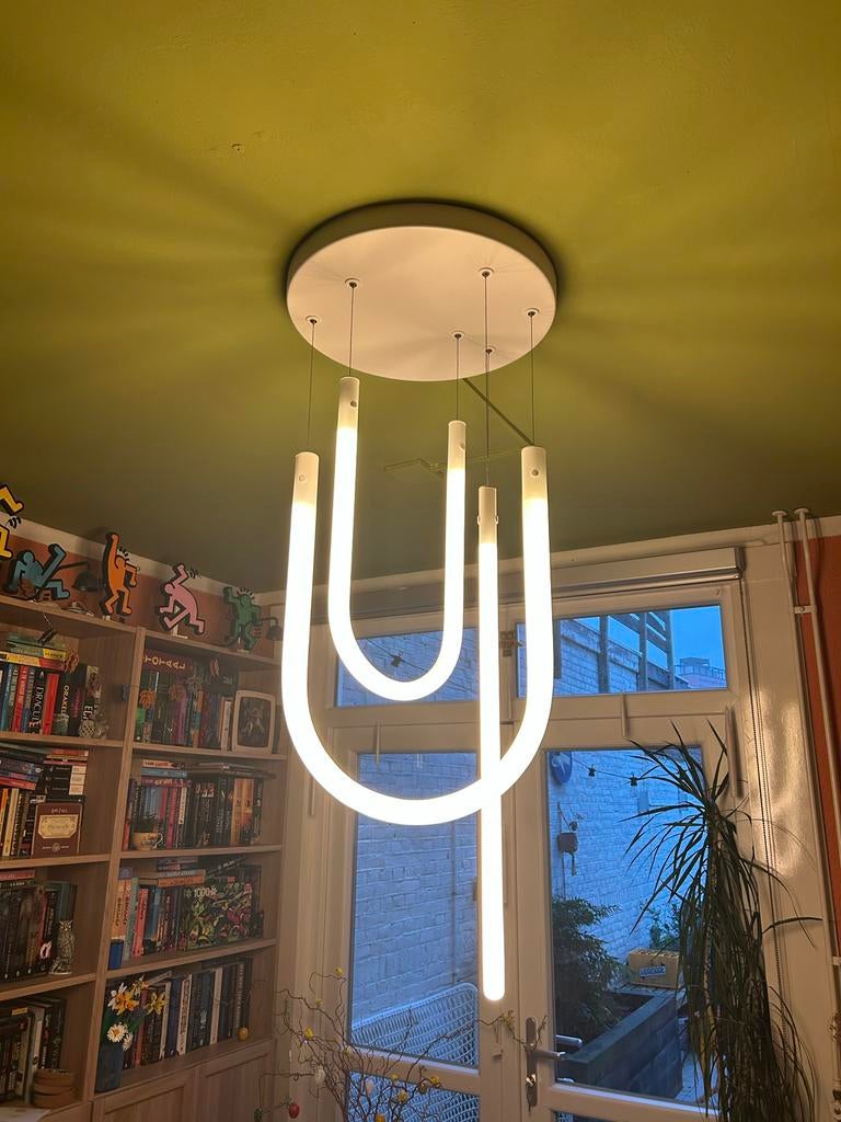 Ikea Varmblixt hanglamp - Uniek design, Ophalen, Zo goed als nieuw, Glas, 75 cm of meer
