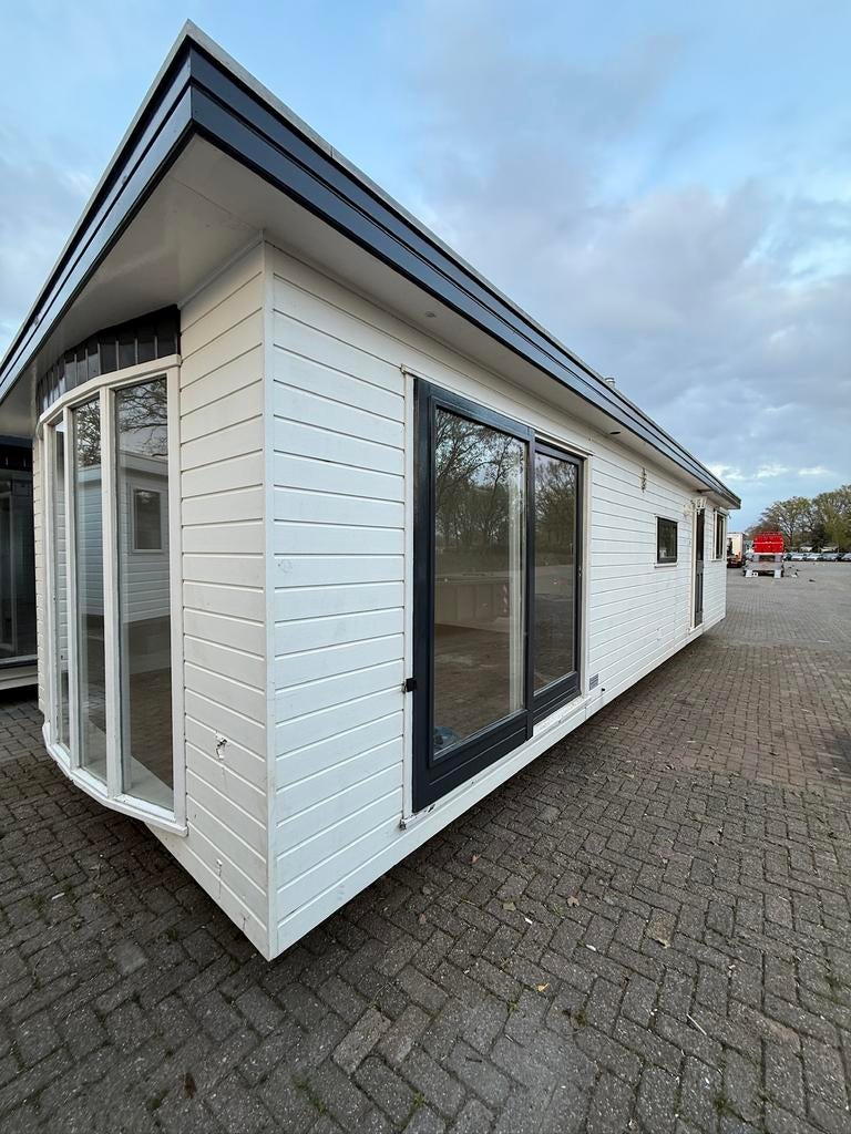 Chalet winterhard kunststof inclusief transport, Caravans en Kamperen, Stacaravans, Tot en met 4