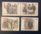Ghana 2013 ,4 pzs John Mills attribute, Verzenden, Overige landen, Gestempeld