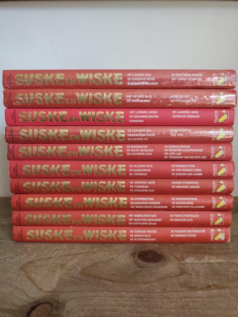 Lecturama Suske en Wiske collectie, delen 61 t/m 70, Meerdere stripboeken, Ophalen of Verzenden, Zo goed als nieuw, Willy Vandersteen