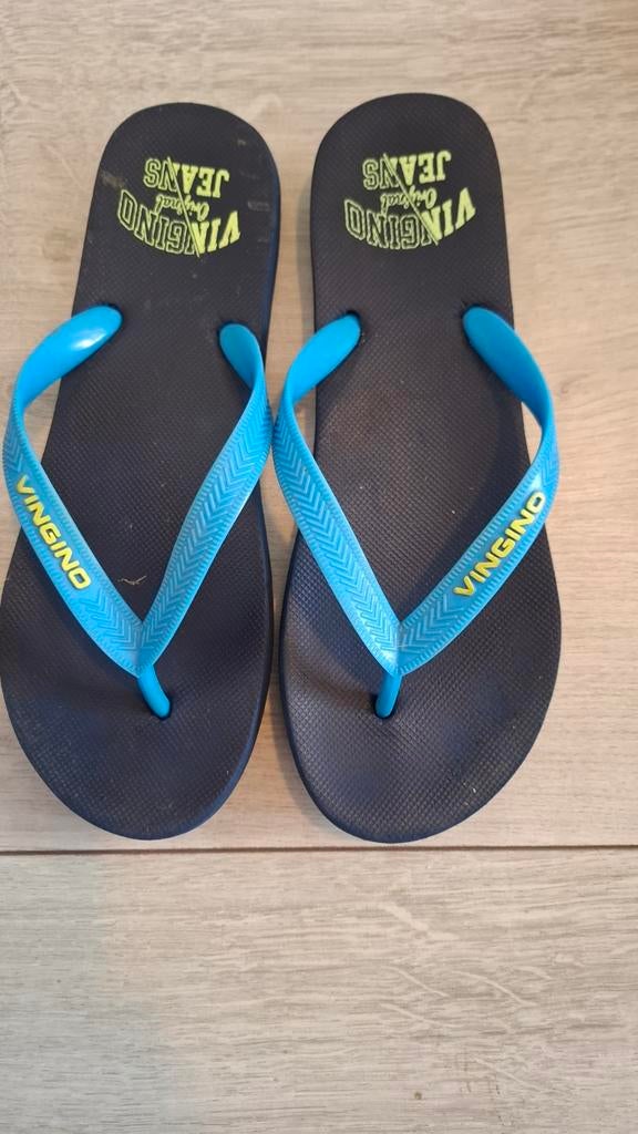 Vingino slippers blauw maat 35, Jongen of Meisje, Overige typen, Ophalen of Verzenden, Vingino