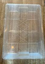 SAMLA grote lage bak, Ophalen, 40 tot 60 cm, Minder dan 35 cm, Doos