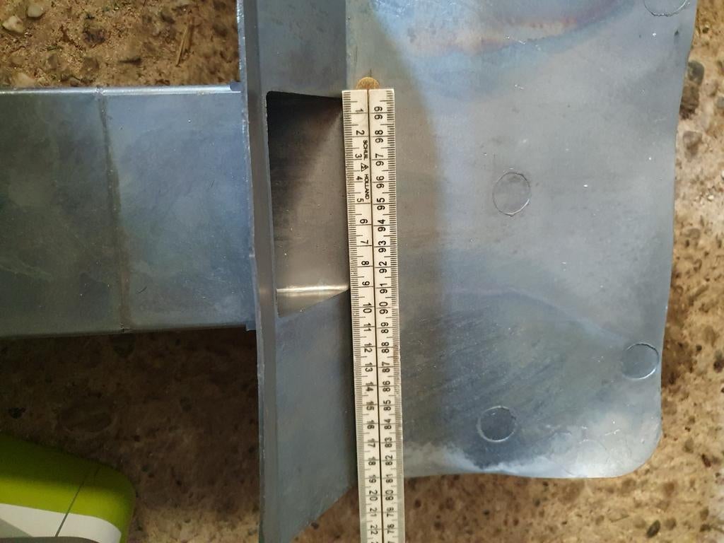 Stads uitlopen lood 90 mm 45gr, Ophalen