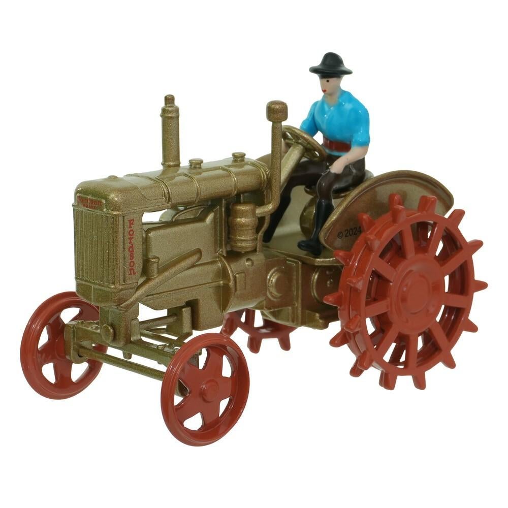 Fordson E27 Major with Spud Wheels Gold Editie, Britains, Tractor of Landbouw, Ophalen of Verzenden, Nvt