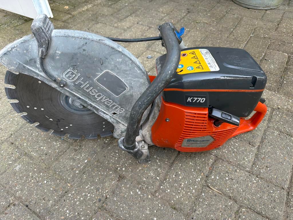Husqvarna K770 Bandenzaag - Krachtige Doorslijper, Gebruikt, 70 mm of meer, Overige typen, Ophalen of Verzenden
