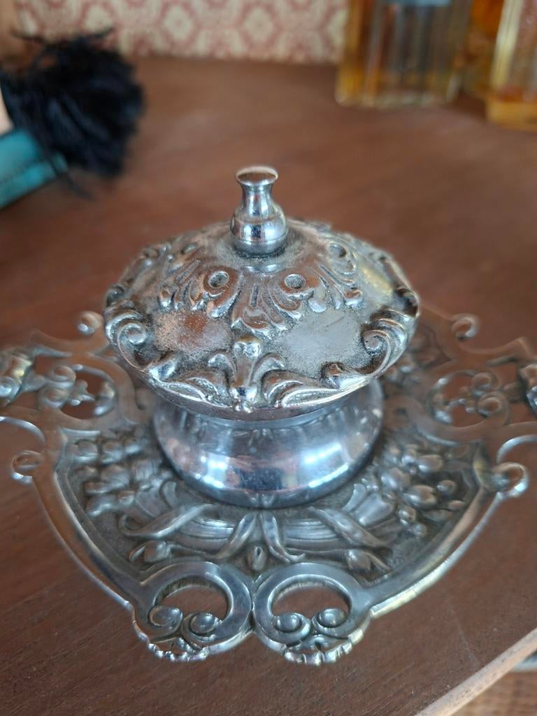 Inktpot 14 breed 8 hoog., Ophalen of Verzenden