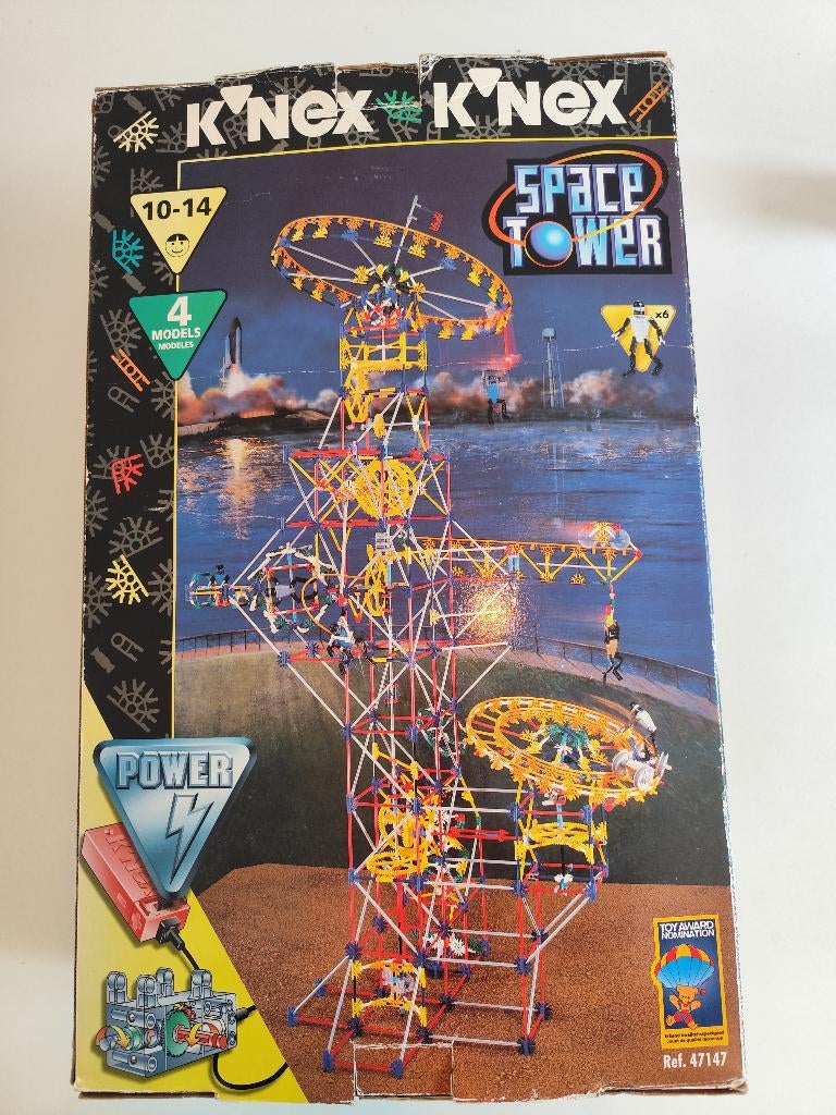 K'nex Hyperspace Training Tower compleet gesorteerd (47147), Kinderen en Baby's, Speelgoed | Bouwstenen, Gebruikt, K'nex, Ophalen of Verzenden