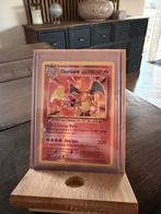 Pokemon Charizard EVO Reverse Holo, Ophalen of Verzenden, Zo goed als nieuw, Losse kaart, Foil