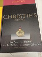 Christie's catalogussen - Aziatische kunst en snuifflesjes, Ophalen of Verzenden